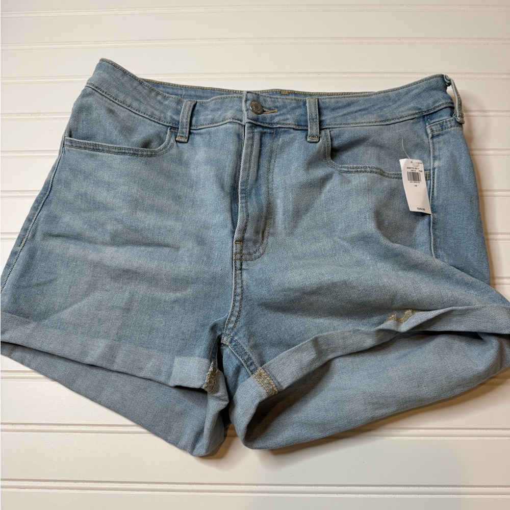 Old Navy Women's 12 Denim High-Waisted Wow 3" Inseam Jean Shorts NEW 1889